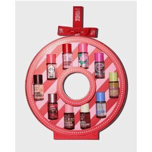 Victoria's Secret PINK We Mist You! Mini Mist Wreath Gift Set 10 Bottles